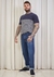 CALÇA JEANS MASCULINA COM LYCRA SEMI SKINNY - YOUNG STYLE - comprar online