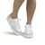 TÊNIS FEMININO COURO FLATFORM BRANCO SUEDE CINZA - SUA CIA - comprar online