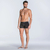 KIT CUECA BOXER MASCULINA PRETO LISA - KING & JOE