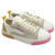 TÊNIS FEMININO COURO FLATFORM OFFWHITE & BEGE - SANTA LOLLA - comprar online