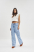 CALÇA JEANS FEMININA WIDE LEG - YOUNG STYLE