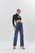 CALÇA JEANS FEMININA WIDE LEG - YOUNG STYLE