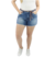 SHORT JEANS FEMININO MOM DESTROYED COM CINTO - YOUNG STYLE na internet