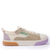 TÊNIS FEMININO COURO FLATFORM OFFWHITE & CINZA - SANTA LOLLA