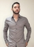 CAMISA SOCIAL MASCULINA MANGA LONGA CASUAL - KING & JOE