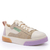 TÊNIS FEMININO COURO FLATFORM OFFWHITE & CINZA - SANTA LOLLA - comprar online