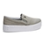 Tênis Feminino Slip On Lona Verde Sola Alta- Santa Lolla - comprar online