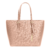 BOLSA FEMININA SHOPPER GOIABA DETALHE DOURADO - SANTA LOLLA