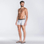 KIT CUECA BOXER MASCULINA BRANCO LISA - KING & JOE