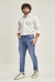 CALÇA JEANS MASCULINA COM LYCRA SEMI SKINNY - YOUNG STYLE