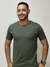 CAMISETA MASCULINA BÁSICA SLIM BORDADO - KING & JOE - comprar online