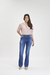 CALÇA JEANS FEMININA COM LYCRA BOOT CUT - YOUNG STYLE