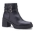 BOTA FEMININA NAPA SOFT PRETO CANO CURTO - SUA CIA