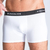 KIT CUECA BOXER MASCULINA BRANCO LISA - KING & JOE - comprar online