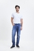 CALÇA JEANS MASCULINA COM LYCRA SEMI SKINNY - YOUNG STYLE