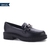 MOCASSIM LOAFER FEMININO TRATORADO NAPA SOFT PRETO - SUA CIA