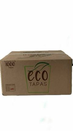 Caja Tapa Negra Cappcchino 12 Oz para Ecovaso C/1000 Pzs - comprar en línea