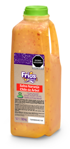 SALSA DE NARANJA CHILE DE ARBOL Y AJONJOLI 1.130 kg