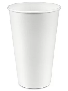 Vaso de Papel Cafetería 16 Oz Inis Paquete c/50 pzs