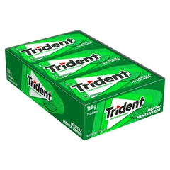 Display Chiclete Trident Menta C/21 Unidades 168g - Mondelez