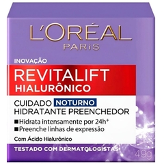 Kit 2 Cremes Anti-Idade e Sinais 50ml Tratamento (Diurno e Noturno) Revitalift Hialurônico - L'Oréal Paris na internet