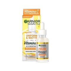 Sérum Facial Antimarcas Reduz Manchas Melasma Garnier Uniform & Matte Vitamina C 15ml