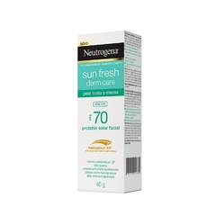 Protetor Solar Facial Neutrogena FPS 70 Derm Care - Sun Fresh Sem Cor 40g - comprar online