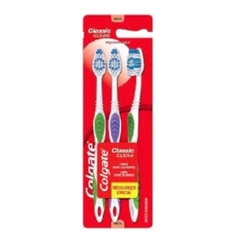 Escova Dental Macia Colgate Classic Clean 3Unid Promoção Leve 3 Pague 2 - comprar online