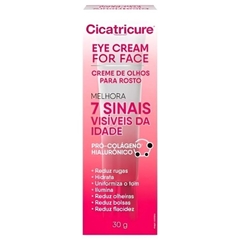 Creme para Áreas Dos Olhos e Rosto Cicatricure Eye Cream For Face Antissinais 30g Original - comprar online