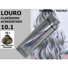 Tinta Coloração Louro Claríssimo Acinzentado 10.1 Mairibel Cabelo Louro Tintura Profissional