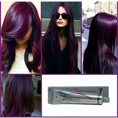 Kit 2 Tintas Coloração Violine 66.226 Mairibel Cabelo Roxo 60g