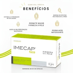 Kit Imecap Rejuvenescedor Colágeno Ácido Hialurônico 30 Sachês + Imecap Rejuvenescedor Celular Face 60Cáps