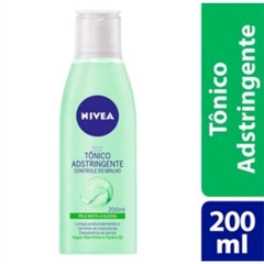 Tônico Adstringente Facial Nivea Pele Mista A Oleosa Com 200ml