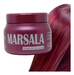 Ativador De Tons Vermelhos Mairibel Masca Vinho Marsala 250g - comprar online