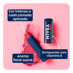 Hidratante Labial Nivea Hidra Color 2 em 1 - 4,8g - loja online