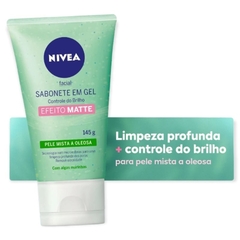 Gel De Limpeza Anti Acne Controle De Brilho Efeito Matte Nivea 145g - comprar online