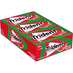 Chiclete Trident Melancia Atacado 32 Displays 21 Unidades 168g - comprar online