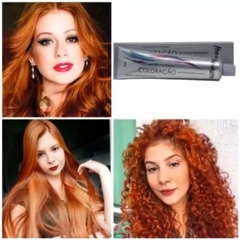 Tinta Coloração Ruivo Mairibel 8.44 Cabelo Ruivo Cobre - LOISTORE • Beleza, Saúde e Bem-Estar em Harmonia