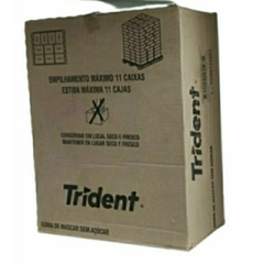 Chiclete Trident Melancia Atacado 32 Displays 21 Unidades 168g