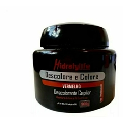 Pó Descolore E Colore Vermelho 100g Mairibel / Hidraty Profissional - comprar online