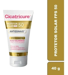 Protetor Solar Cicatricure Antissinais Fps 50 Efeito Matte com 40g - comprar online