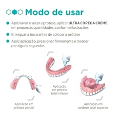 Kit C/2 Ultra Corega Creme Fixador De Dentadura Sem Sabor 68g - LOISTORE • Beleza, Saúde e Bem-Estar em Harmonia