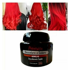 Pó Descolore E Colore Vermelho 100g Mairibel / Hidraty Profissional