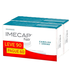 Imecap Hair Cabelos E Unhas Pague 60 E Leve 90 Capsulas - comprar online