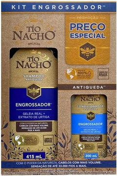 Kit Tio Nacho Shampoo Antiquedas E Engrossador 415ml + Cond - loja online