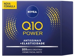 Creme Antissinais Facial Noturno Nivea Q10 Power - 50g - loja online