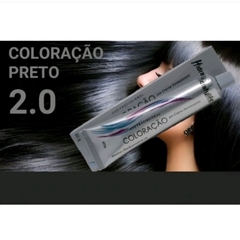 Tinta Cabelo Preto 2.0 Hidratylife Mairibel Coloração 60g