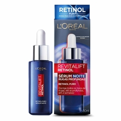 Sérum Antirrugas Profundas L'oréal Paris Revitalift Retinol Noite 30ml Retinol puro