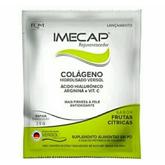 Suplemento em Pó Imecap Rejuvenescedor Colágeno Verisol Hidrolizado Sabor Frutas Cítricas Sachê 30unid - comprar online