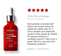 Vichy Dercos Serum Energy+ 50ml Antiqueda - LOISTORE • Beleza, Saúde e Bem-Estar em Harmonia